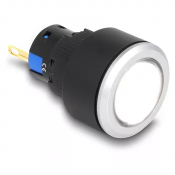 Lampada per macchine industriali DELOCK 22054 — lampada LED, 1 lampada, IP40/IP65, AC 250 V 5 A, Ø 2,5 cm, H 42 mm