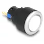 Lampada per macchine industriali DELOCK 22054 — lampada LED, 1 lampada, IP40/IP65, AC 250 V 5 A, Ø 2,5 cm, H 42 mm