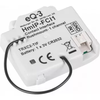 Homematic IP 153489A0 trasmettitore radio smart home, a batteria, montaggio a parete, RF Wireless
