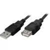 Goobay 68904 cavo di prolunga USB 2.0, da USB-A maschio a USB-A femmina, 3 m, nero