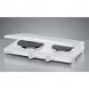 Piastra Rommelsbacher THL 3097/A bianco apparecchio da tavolo piastra chiusa 2 zone