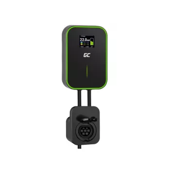 GREEN CELL WALLBOX EV POWERBOX 22KW CON PRESA & RFID