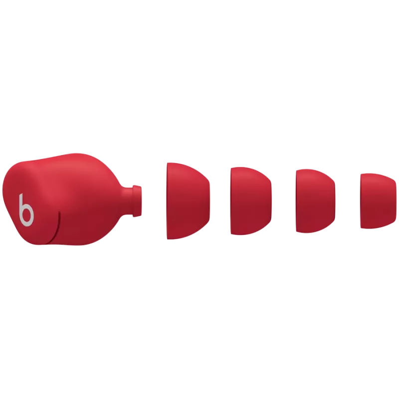 Beats Solo Buds - auricolari true wireless - Transparent Red, modello A3151 A3150 A3152