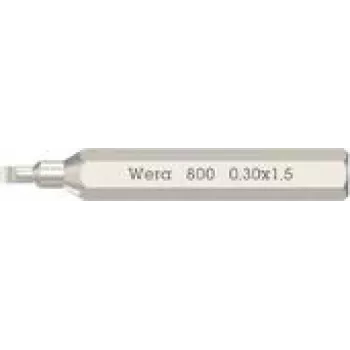 Wera 800 Micro punta a taglio 1,5 mm 1 pezzo (05058104001)