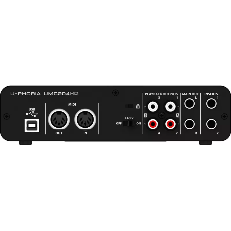 Behringer UMC204HD attrezzatura musicale complementare