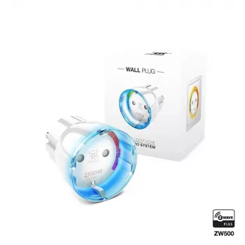 Fibaro FIBEFGWPF-102-5 adattatore di spina Tipo F bianco