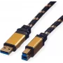 ROLINE Gold - Cavo USB - USB Type-B (M) a USB Type-A (M)