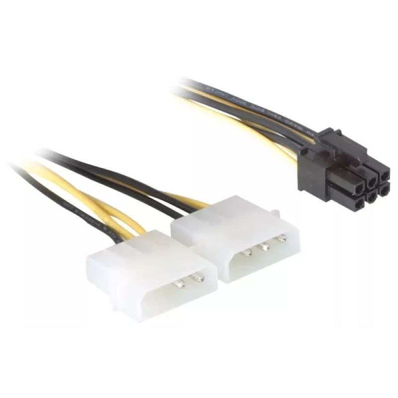 Cavo di alimentazione per scheda PCI Express DeLOCK 82315 0,15m