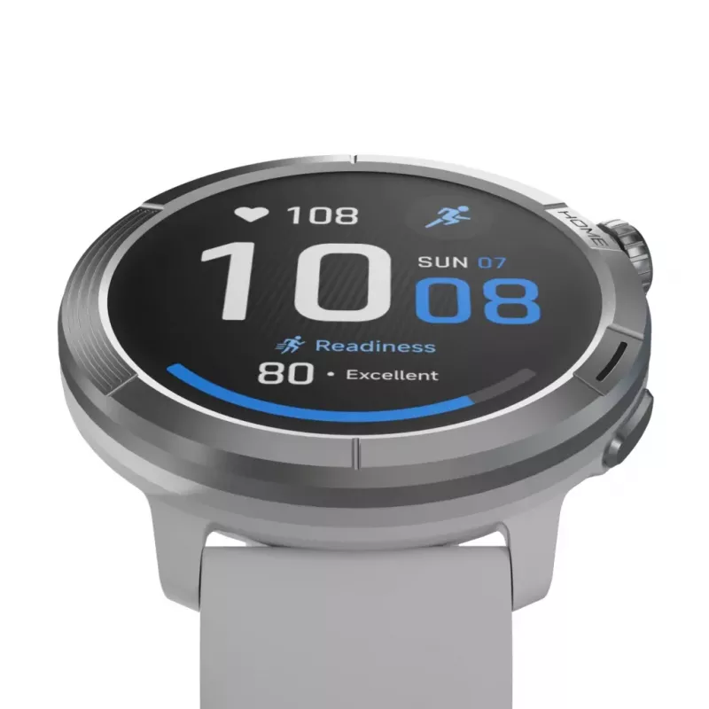 Smartwatch Stelio Activ Pro GPS modello STSWA102TN, cassa in titanio da 46 mm