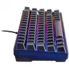 Tastiera gaming Deltaco DK240 mini 60% USB, RGB nero