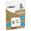 EMTEC Gold+ - scheda di memoria flash (adattatore SD incluso) - 16 GB - Class 10 - microSD - oro (ECMSDM16GHC10GP)