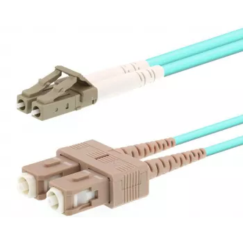 Cavo LogiLink 5 m - 50/125 - LC - SC - Om3 InfiniBand/fibra ottica arancione (AL5LCSC05I/3I)