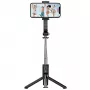 Awei selfie stick X49 nero/nero