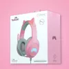 FR-TEC Tanooki cuffie con filo archetto gaming grigio - rosa (FT2021)