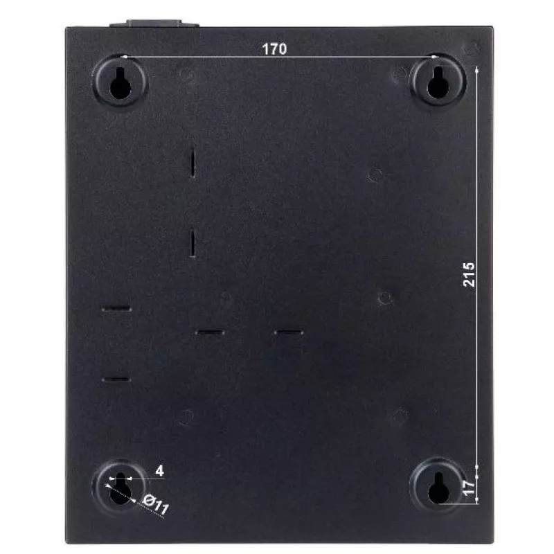 Controller di accesso Hikvision DS-K2801 nero 237x285x69mm