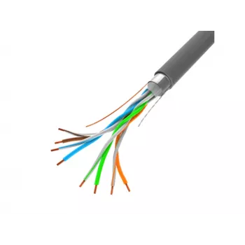 Cavo di rete Lanberg LCF5-10CC-0305-S grigio 305 m Cat5 F/UTP (FTP)