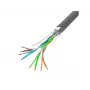 Cavo di rete Lanberg LCF5-10CC-0305-S grigio 305 m Cat5 F/UTP (FTP)