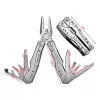 Extralink Multitool, coltellino tascabile 23-in-1, con custodia, argento