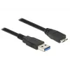 Cavo USB DeLOCK 85073 USB 3.2 Gen 1 1,5 m USB A Micro-USB B nero