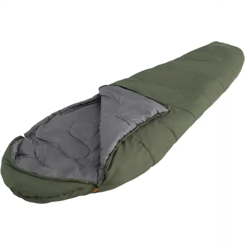 Sacco a pelo easy camp Raven II a mummia 215 x 76 x 50 cm, comfort da -16 a 4 °C