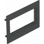 OBO Bettermann piastra di copertura 2 moduli 45 per T4B P7 9011 (7408276)