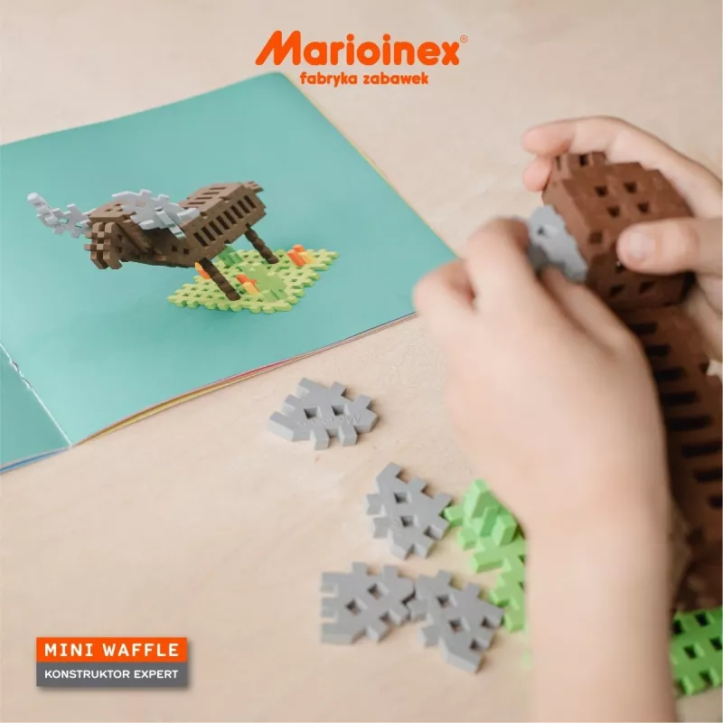 Marioinex Mini Waffle mattoncini da costruzione Constructor Expert, 501 pezzi