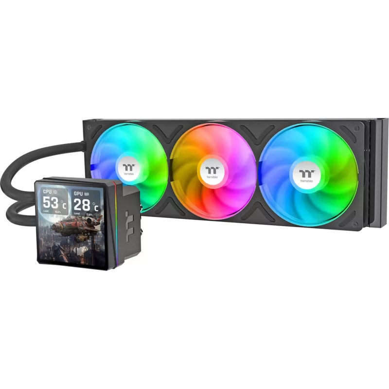 Dissipatore a liquido per CPU THERMALTAKE TH360 V3 Ultra ARGB Sync AIO nero