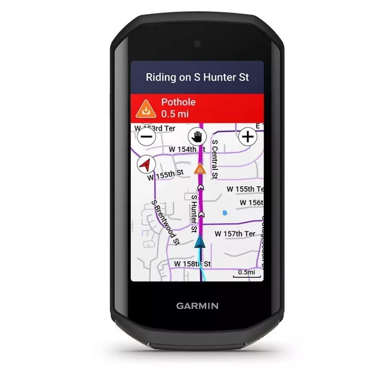 Ciclocomputer GPS GARMIN Edge 1050, display 3,5 pollici, Nero