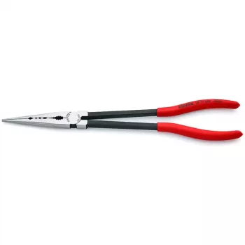 Pinza a becchi lunghi KNIPEX con profili trasversali