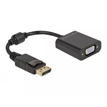 Adattatore DisplayPort 1.2 connettore maschio su VGA connettore femmina DeLOCK 61006