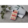 Custodia protettiva iKins per iPhone XR — design Short Cake, bianco