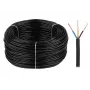 Cavo elettrico OMY 3x0,75 300/300V nero