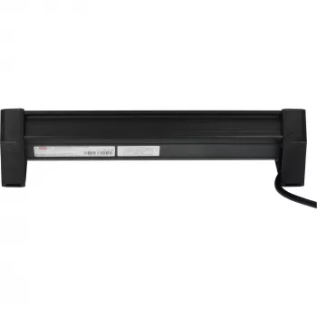 Ciabatta Brennenstuhl ALU-Office-Line 4 posti nero/bianco — Brennenstuhl ALU-Office-Line 4 posti