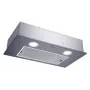 Cappa aspirante da incasso CANDY CBG625/1X, larghezza 520 mm, 207 m³/h, filtro a carbone, manopole, argento