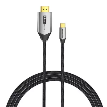 Cavo Vention USB-C a HDMI CRBBH – 2 m, 4K@60Hz, nero, USB-C a HDMI
