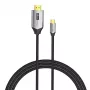 Cavo Vention USB-C a HDMI CRBBH – 2 m, 4K@60Hz, nero, USB-C a HDMI