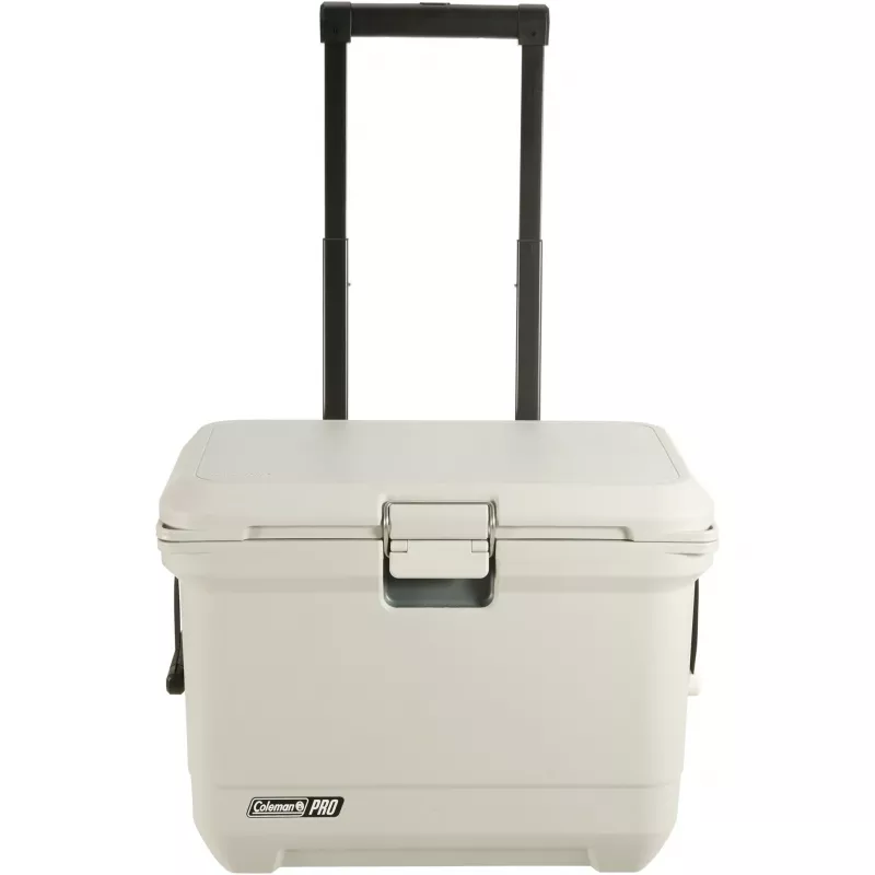 Coleman Pro 55QT Wheeled Cooler Box bianco 52L 120h