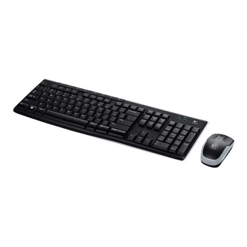 Set tastiera e mouse wireless Logitech MK270