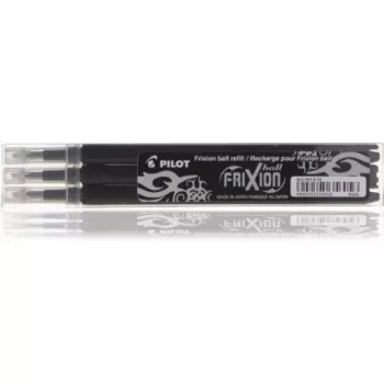 Set di ricariche Pilot 3x Frixion nero (BLS-FR7-B-S3) (BLSFR7BS3)