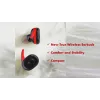 Auricolari V.Silencer Ture Wireless Earbuds nero/rosso