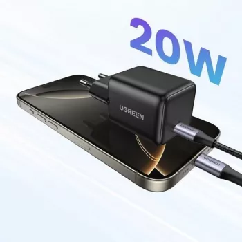 Alimentatore UGREEN X512 20W GAN 1X USB-C - nero