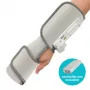Massaggiatore manuale avvolgente HoMedics SR-CMH10H-GY portatile, vestibilità regolabile per mani e polsi