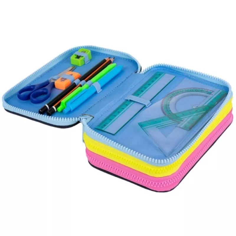 Astuccio portapenne a tre livelli con dotazione CoolPack Jumper 3 IM GARTEN