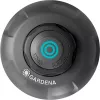Sistema di irrigazione irrigatore a scomparsa MD80 nero grigio gittata da 3,5 a 5 metri