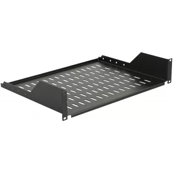 Ripiano rack LOGON RAS210BL nero portata 30 kg 19 pollici
