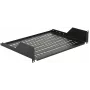 Ripiano rack LOGON RAS210BL nero portata 30 kg 19 pollici