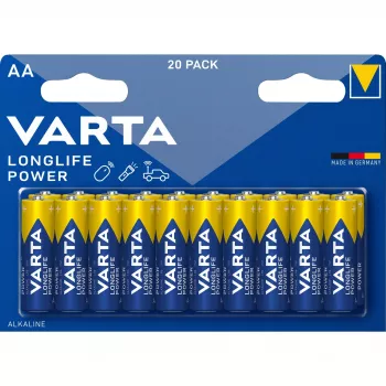 Batteria usa e getta Varta High Energy AA confezione da 20