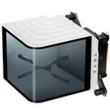 Dissipatore CPU a liquido TRYX L-P0CL-DS0M-G0W per socket Intel e AMD con display AMOLED, versione bianca