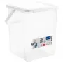 Contenitore per detersivo in plastica Rotho Basic 9 L modello 1770101100RP, bianco, coperchio, foro per appendere