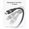 Cavo USB-C a USB-C Anker A82E2 — USB 2.0, 1,8 m, nero